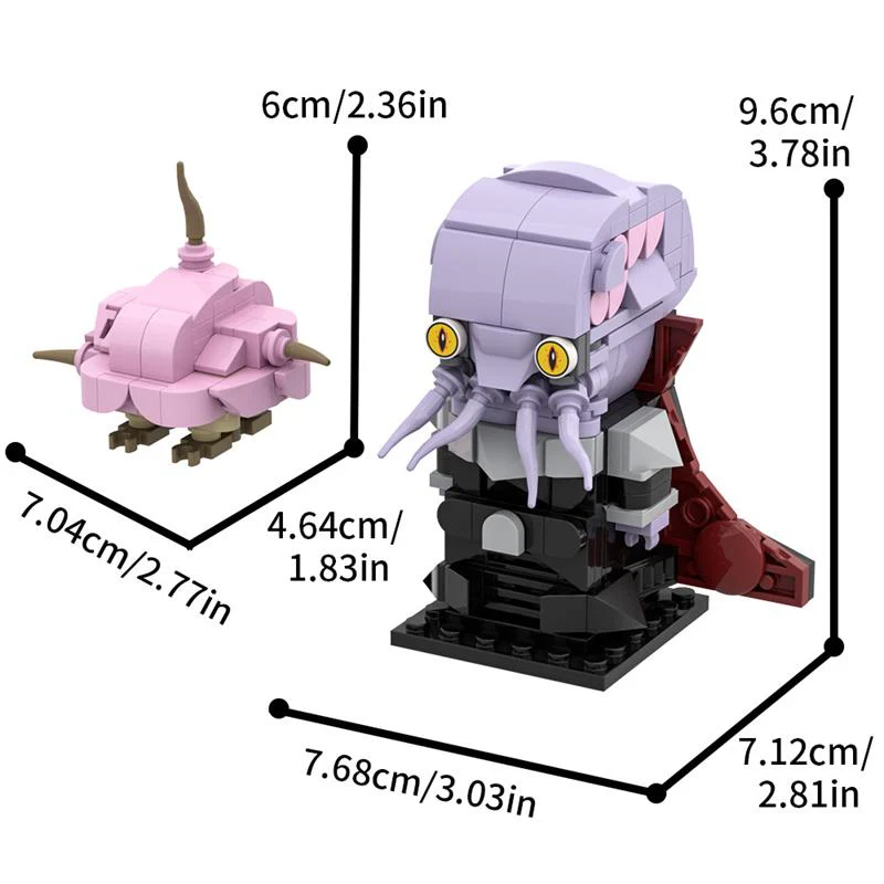 (Gobricks version) 259pcs MOC Baldur's Gate - Heart Eater - Image 6