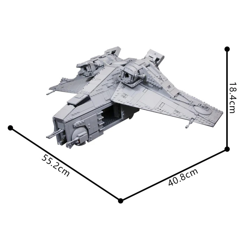 (Gobricks version) 2622pcs MOC-205108 Imperial LAAT Gunship - Image 4