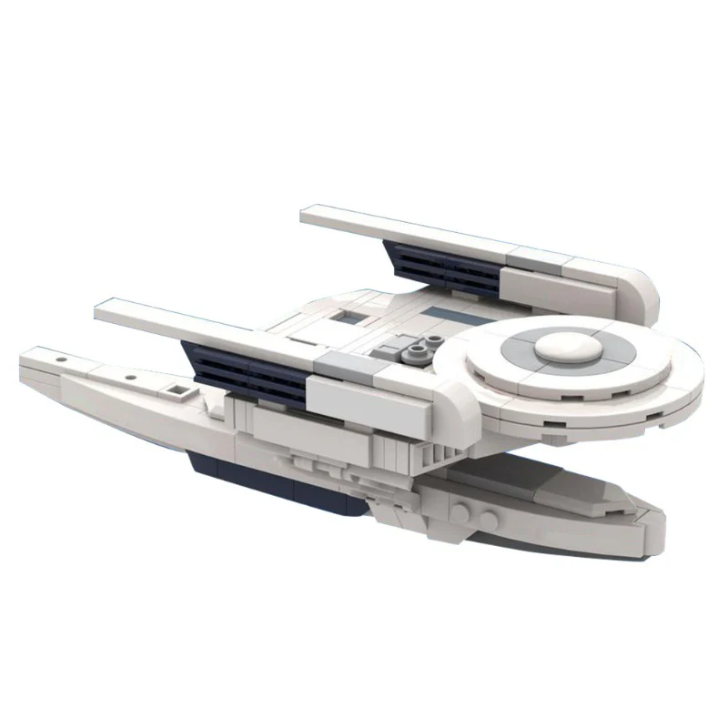 (Gobricks version) 262pcs MOC-155862 Oberth Class Starship, Star Trek (USS Grissom & USS Pegasus) - Image 2