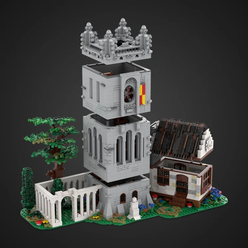 (Gobricks version) 2661pcs MOC Medieval Library - Image 11