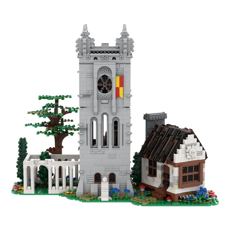 (Gobricks version) 2661pcs MOC Medieval Library - Image 2