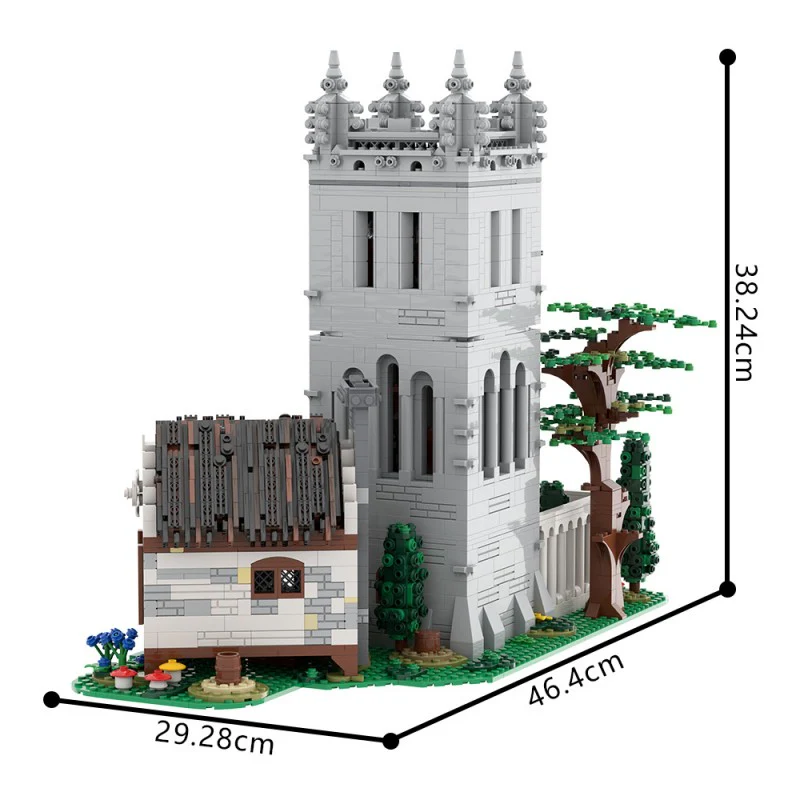 (Gobricks version) 2661pcs MOC Medieval Library - Image 6