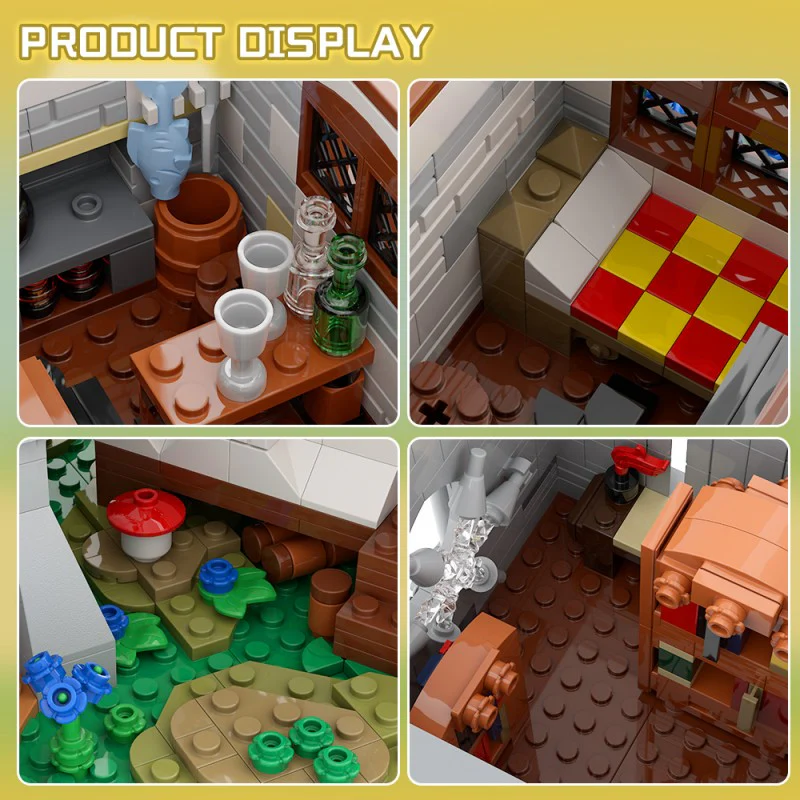 (Gobricks version) 2661pcs MOC Medieval Library - Image 8