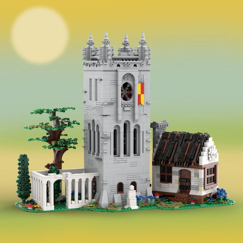 (Gobricks version) 2661pcs MOC Medieval Library - Image 9
