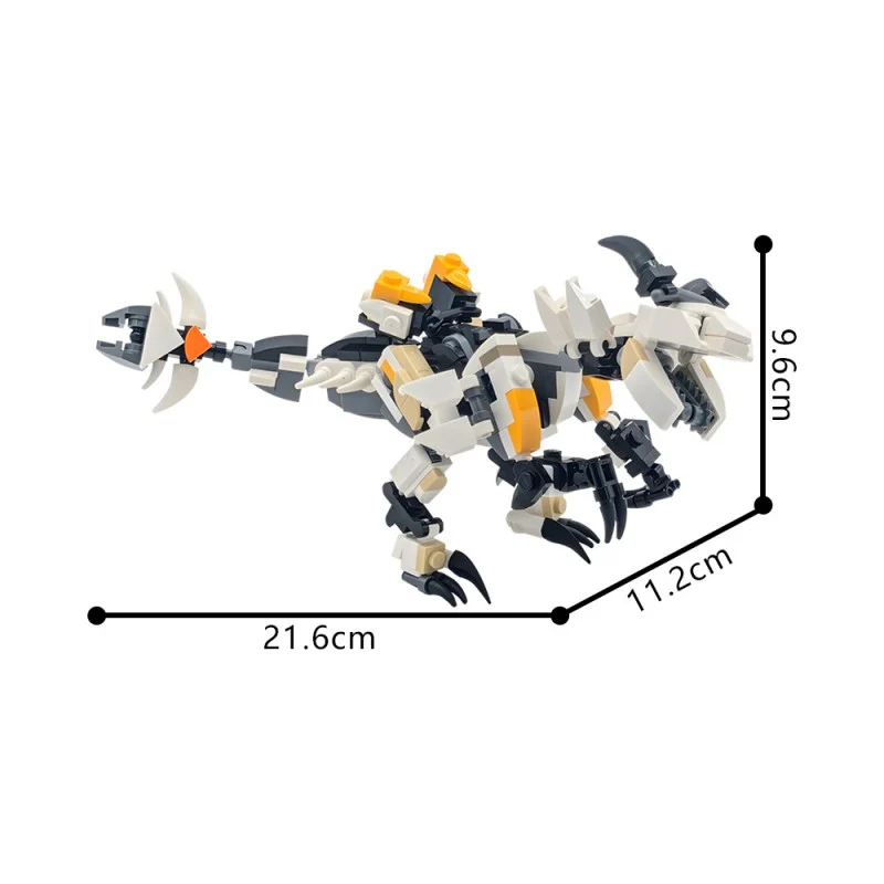 (Gobricks version) 266PCS MOC-121221 Clawstrider: Horizon Forbidden West - Image 4