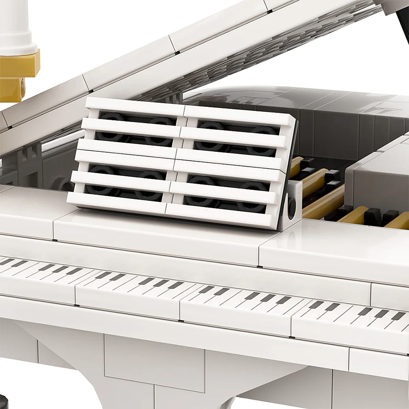 (Gobricks version) 268 pcs piano (black & white) - Image 9