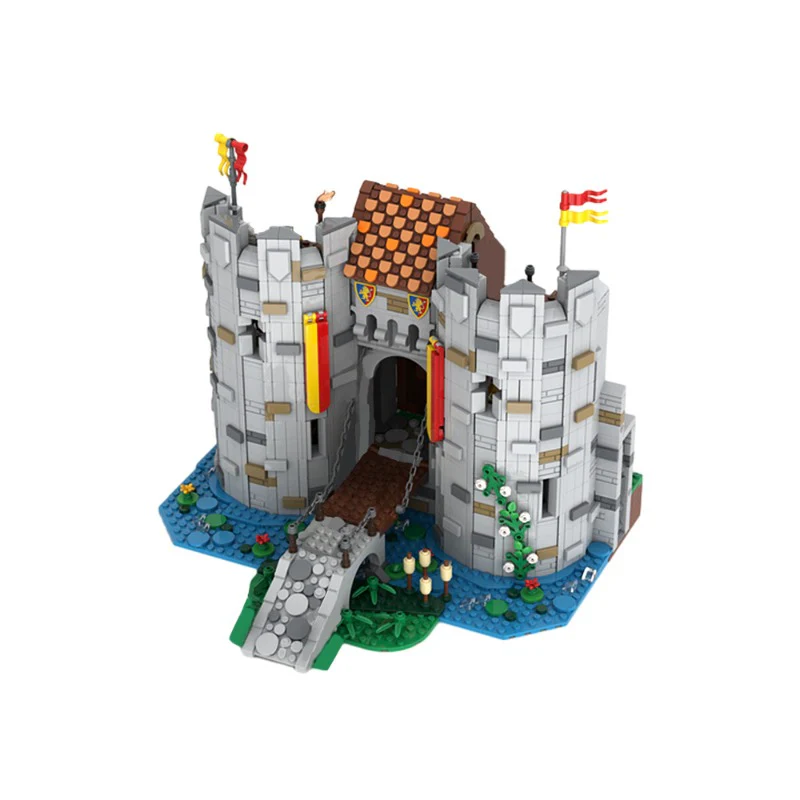(Gobricks version) 2680pcs MOC The Gate of Bricktenstein Castle LEGO Compatible - Image 2