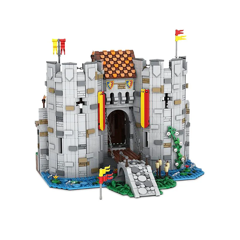 (Gobricks version) 2680pcs MOC The Gate of Bricktenstein Castle LEGO Compatible - Image 4