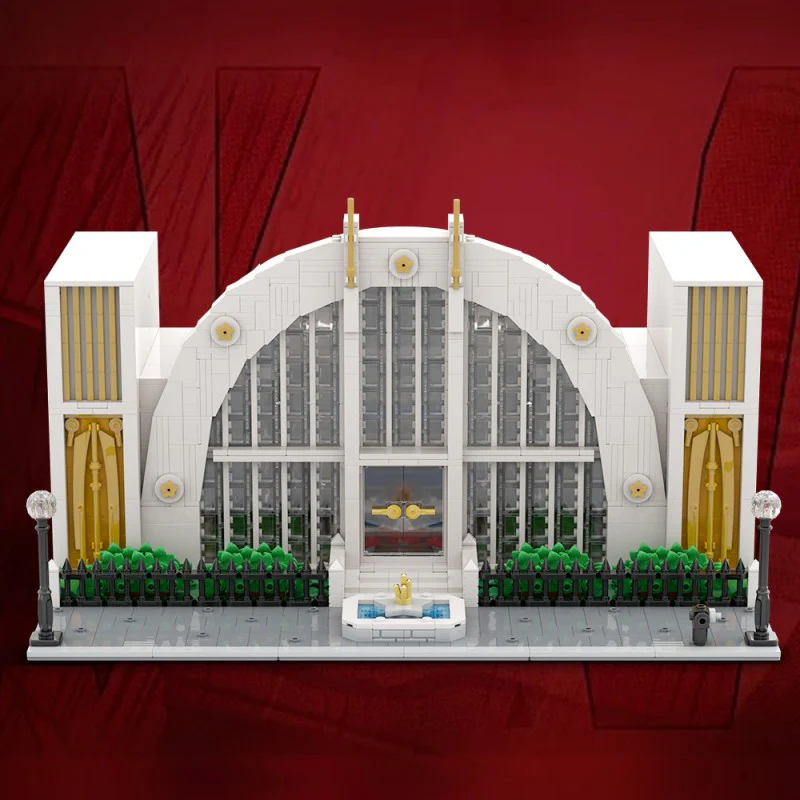 (Gobricks version) 2688pcs MOC-223163 Hall of Justice - Image 10