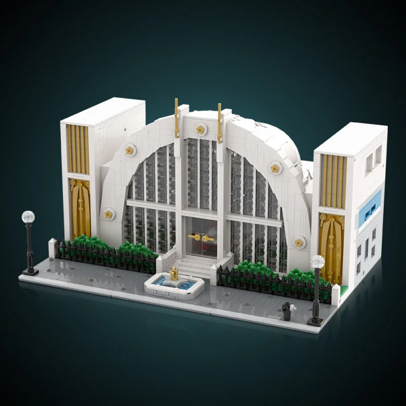 (Gobricks version) 2688pcs MOC-223163 Hall of Justice - Image 12