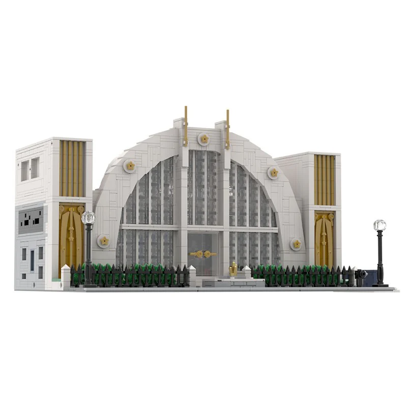 (Gobricks version) 2688pcs MOC-223163 Hall of Justice - Image 2