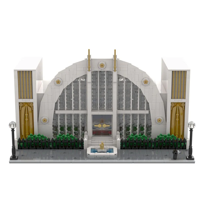 (Gobricks version) 2688pcs MOC-223163 Hall of Justice - Image 3