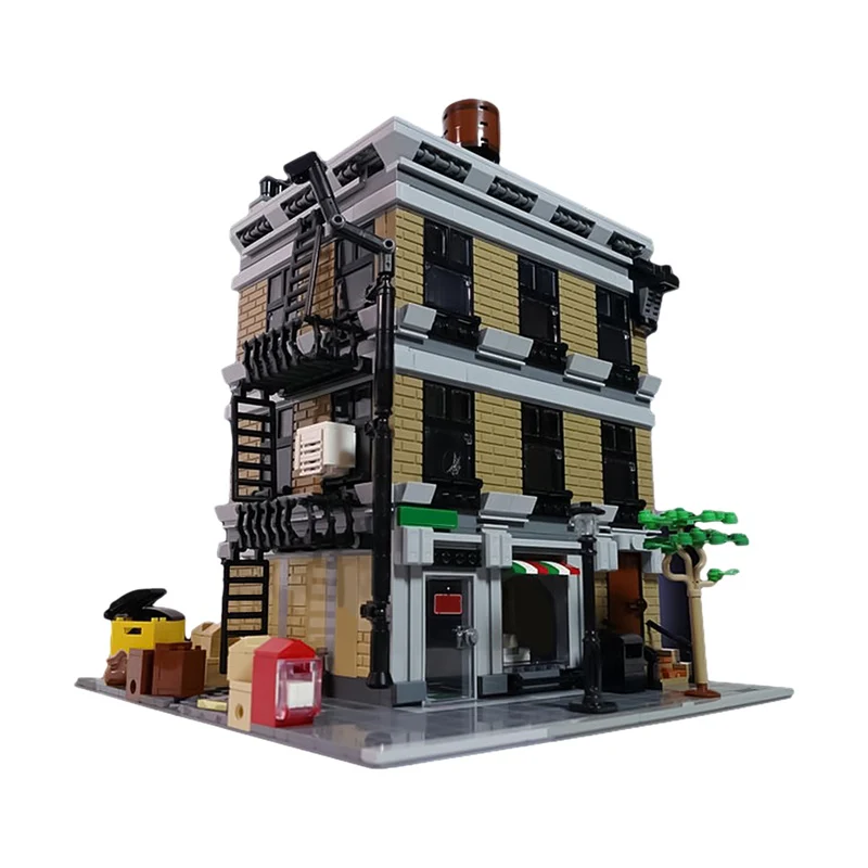 (Gobricks version) 2702PCS MOC-162822 Peter Parker's Apartment Modular Building - Image 2