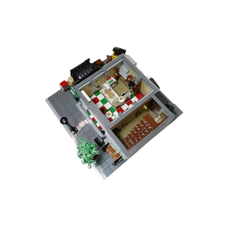 (Gobricks version) 2702PCS MOC-162822 Peter Parker's Apartment Modular Building - Image 3