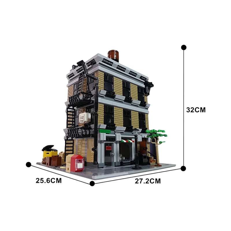 (Gobricks version) 2702PCS MOC-162822 Peter Parker's Apartment Modular Building - Image 5