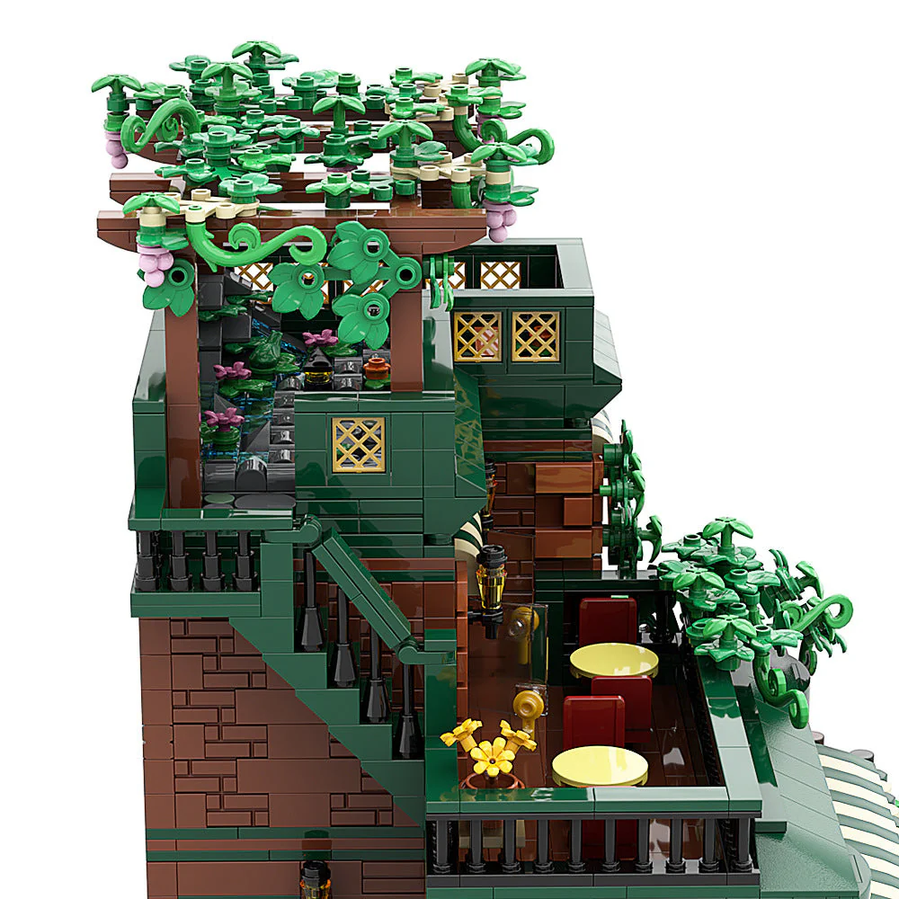 (Gobricks version) 2704PCS Ideas Cafe Room - Image 4