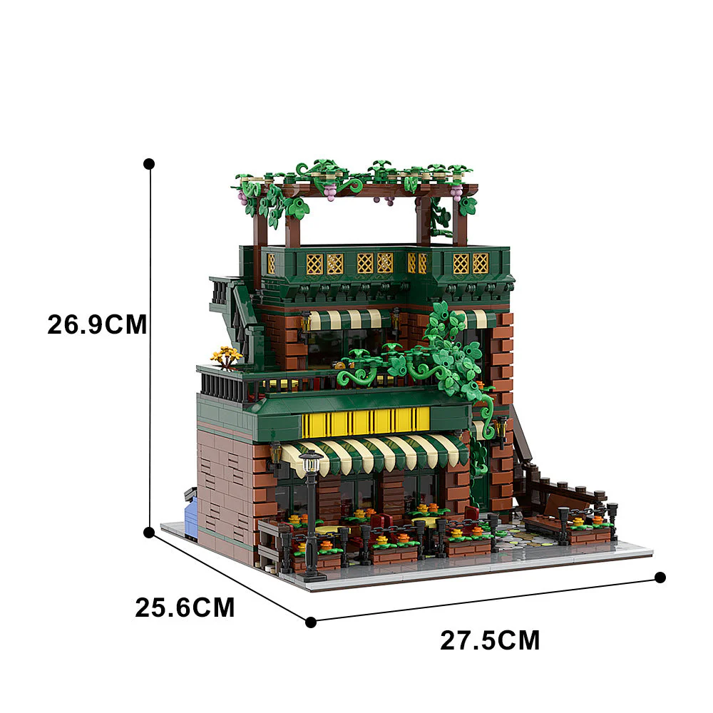 (Gobricks version) 2704PCS Ideas Cafe Room - Image 8