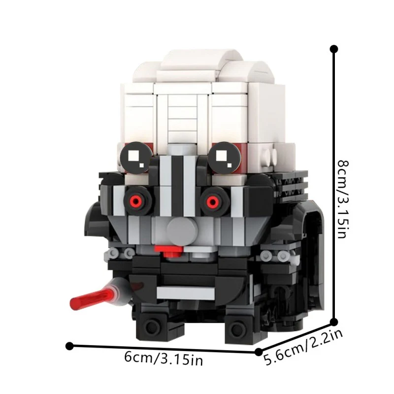 (Gobricks version) 272pcs MOC-209865 Darth Malgus Brickheadz - The Old Republic - Image 3