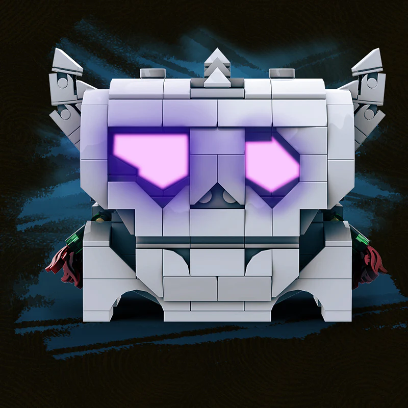 (Gobricks version) 273 pcs Zelda Skull Box - Image 2