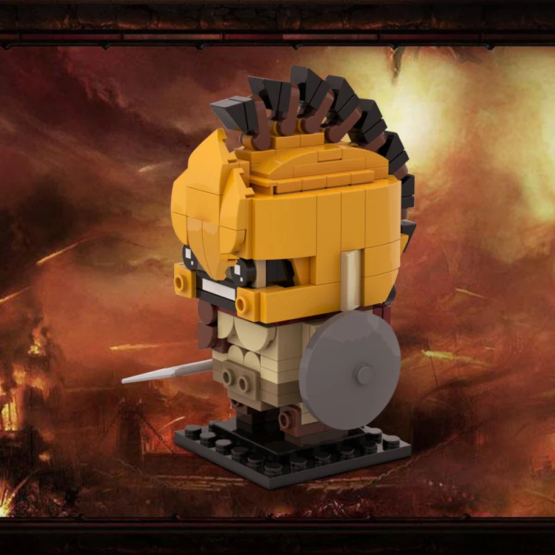 (Gobricks version) 276pcs MOC-166568 Leonidas (300) - Image 4