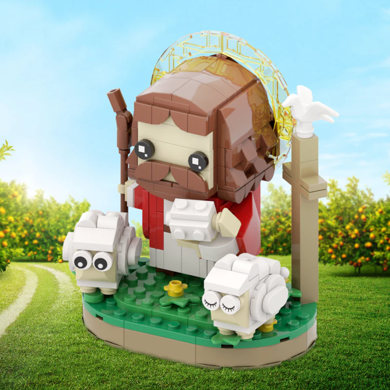 (Gobricks version) 280PCS MOC Shepherd Jesus - Image 10