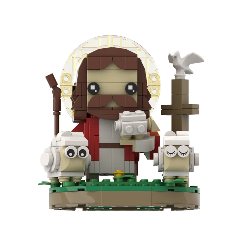 (Gobricks version) 280PCS MOC Shepherd Jesus - Image 5