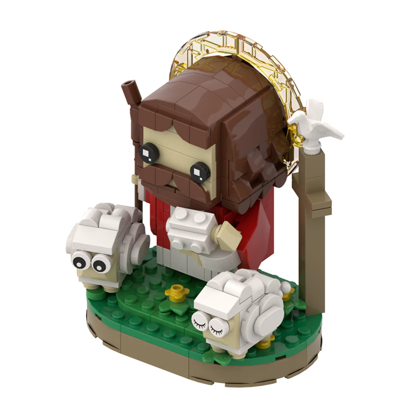 (Gobricks version) 280PCS MOC Shepherd Jesus - Image 6