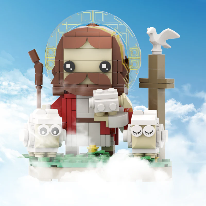 (Gobricks version) 280PCS MOC Shepherd Jesus - Image 9