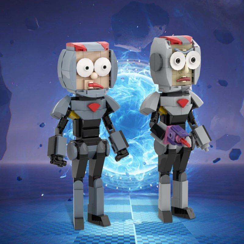 (Gobricks version) 283PCS Rick and Morty  Purge Suit - Image 10