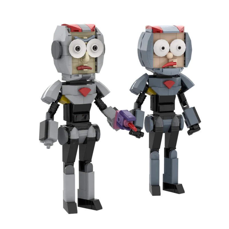 (Gobricks version) 283PCS Rick and Morty  Purge Suit - Image 2