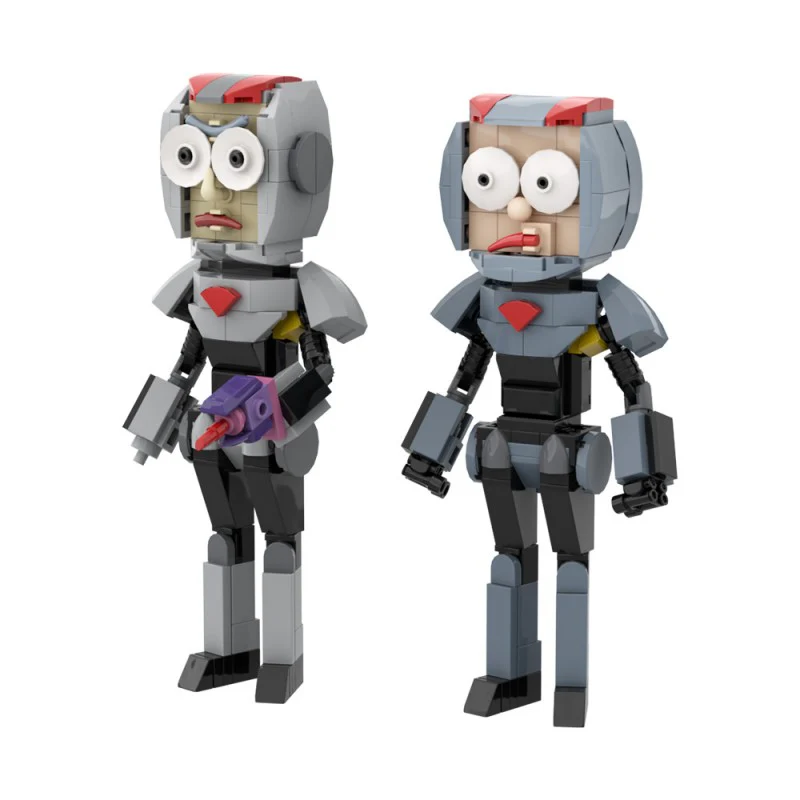 (Gobricks version) 283PCS Rick and Morty  Purge Suit - Image 5