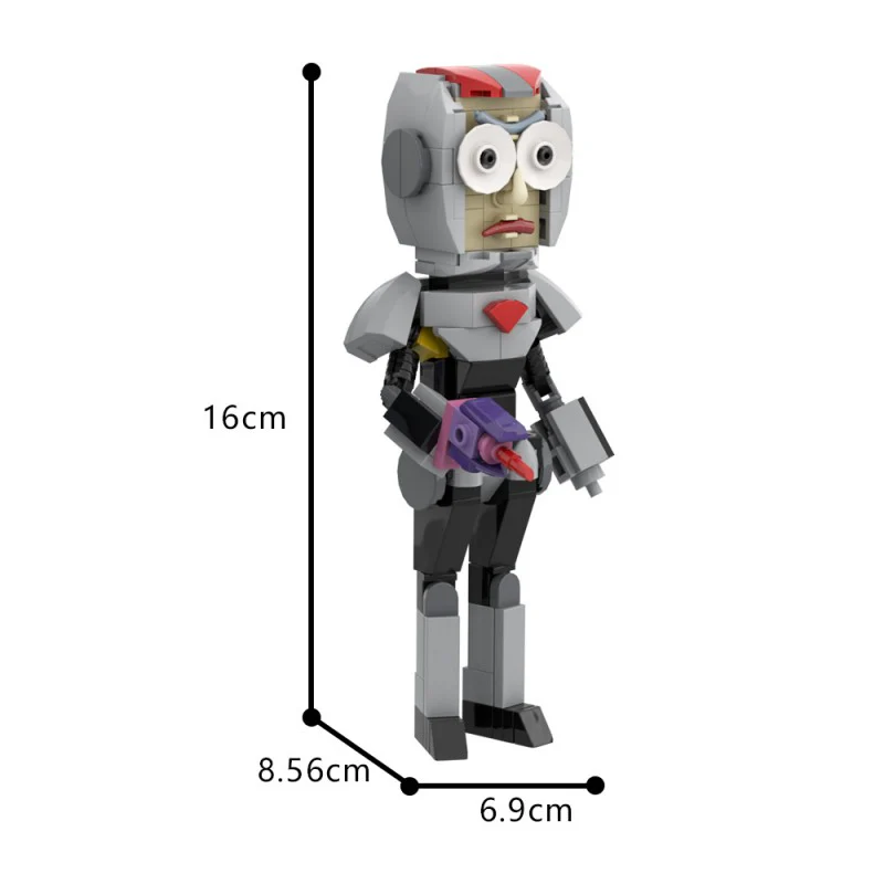 (Gobricks version) 283PCS Rick and Morty  Purge Suit - Image 7