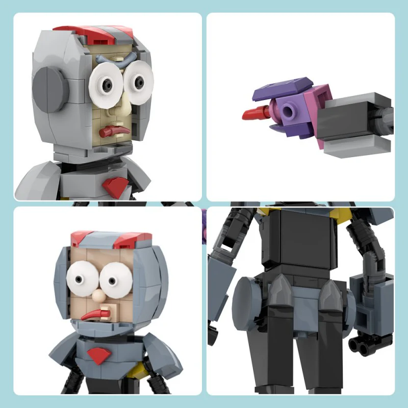 (Gobricks version) 283PCS Rick and Morty  Purge Suit - Image 8