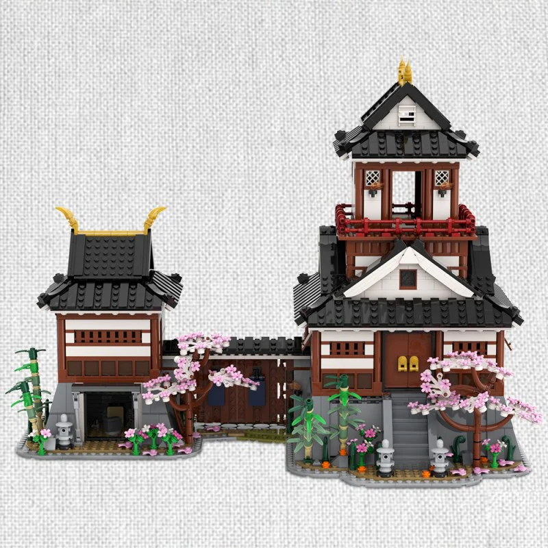 (Gobricks version) 2840pcs MOC Japanese Samurai Castle - Image 10