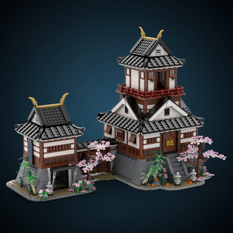 (Gobricks version) 2840pcs MOC Japanese Samurai Castle - Image 11