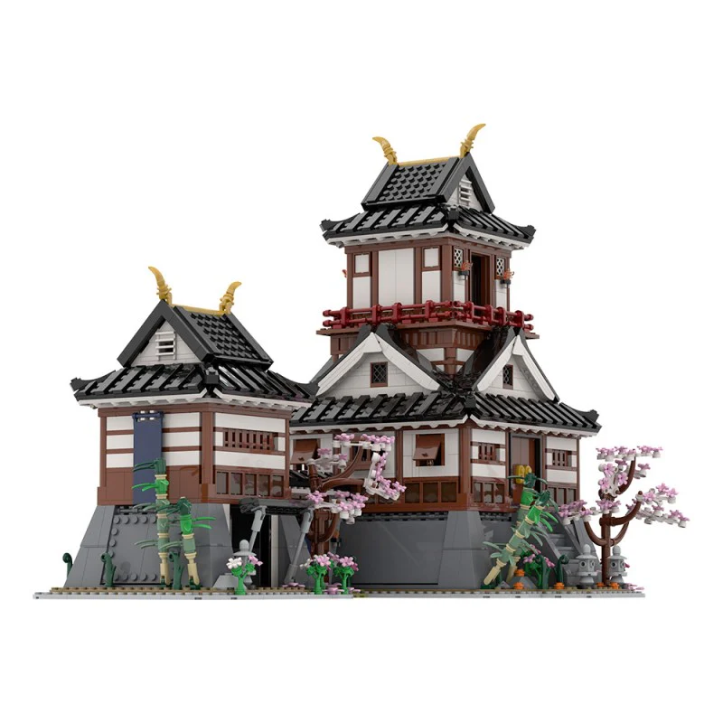 (Gobricks version) 2840pcs MOC Japanese Samurai Castle - Image 2