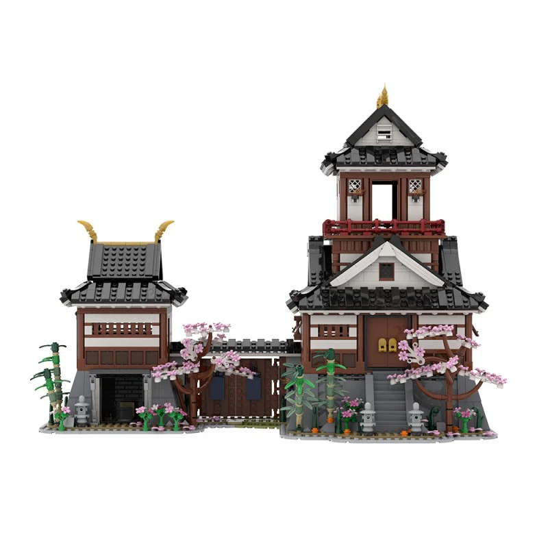(Gobricks version) 2840pcs MOC Japanese Samurai Castle - Image 3