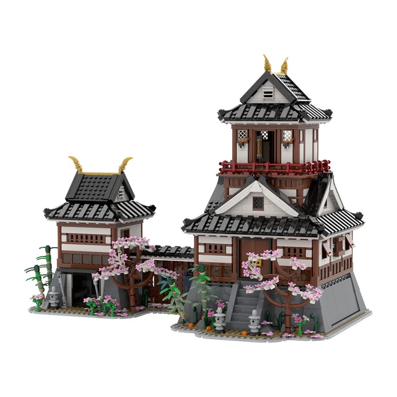(Gobricks version) 2840pcs MOC Japanese Samurai Castle - Image 4