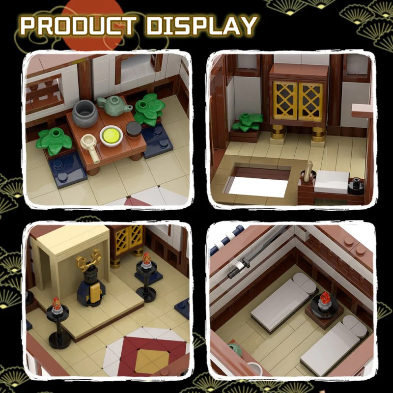 (Gobricks version) 2840pcs MOC Japanese Samurai Castle - Image 8