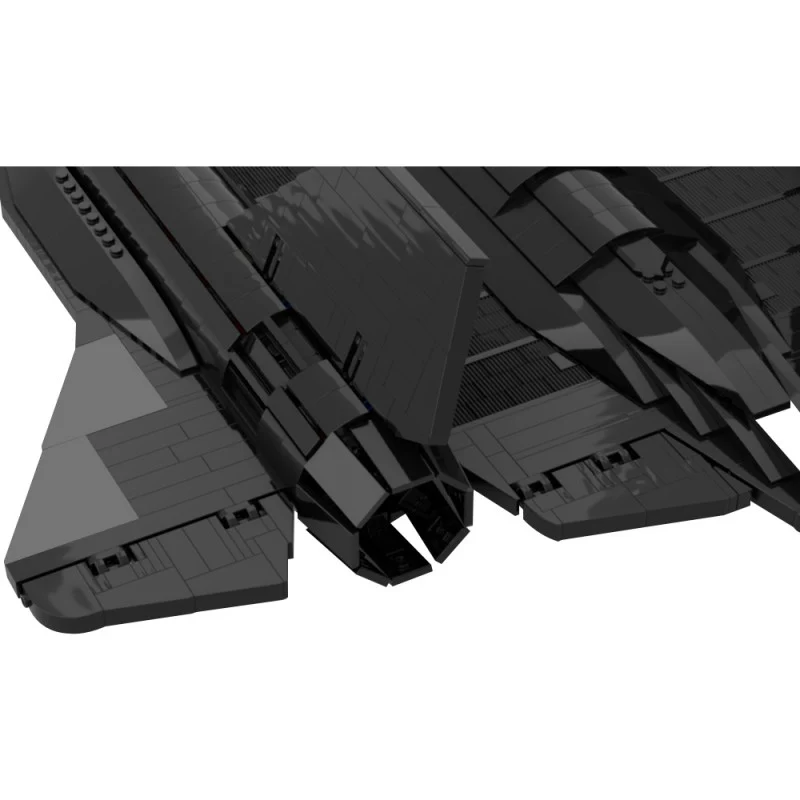(Gobricks version) 2854pcs MOC-206128 SR-71 Blackbird - Image 2