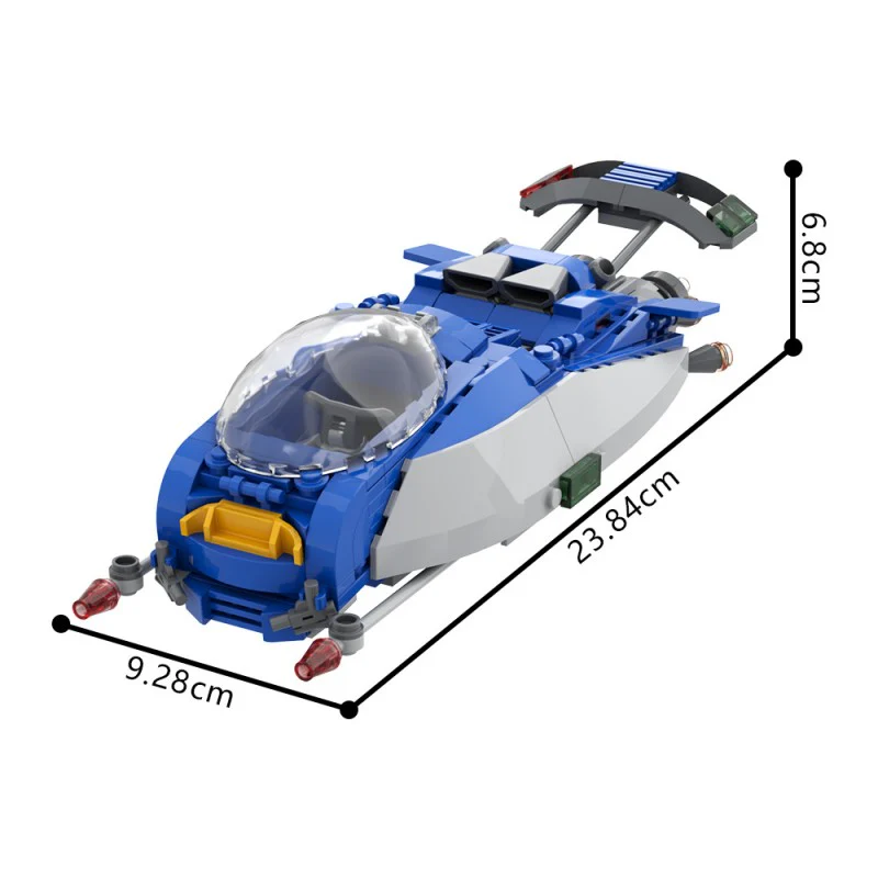 (Gobricks version) 286pcs MOC MIS010_Classic_Space - Image 6