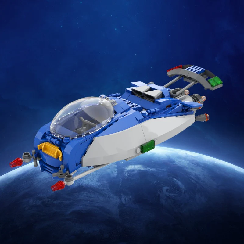 (Gobricks version) 286pcs MOC MIS010_Classic_Space - Image 9