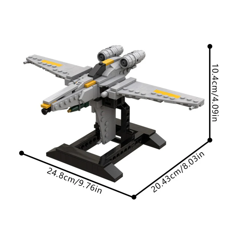 (Gobricks version) 287pcs MOC-211816 Eagle from Helldivers II 1:72 - Image 6