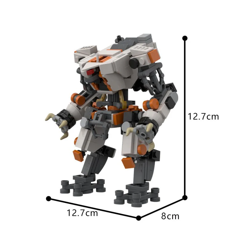 (Gobricks version) 288pcs MOC-194125 Reaper from Titanfall 2 - Image 4