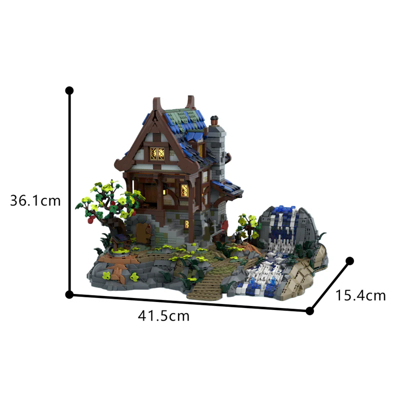 (Gobricks version) 2895pcs MOC-186959 Medieval Blacksmith (BASE UPGRADE) - Image 5