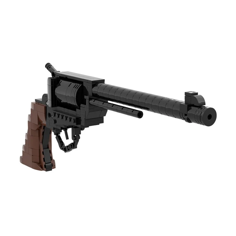(Gobricks version) 291pcs MOC-223261 Colt SAA Model 1873 Cavalry Revolver - Image 2