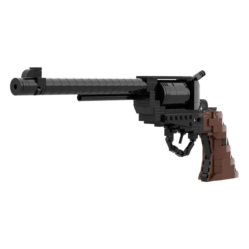(Gobricks version) 291pcs MOC-223261 Colt SAA Model 1873 Cavalry Revolver - Image 6