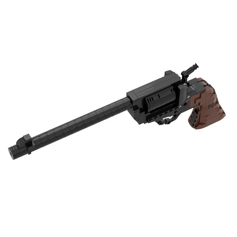 (Gobricks version) 291pcs MOC-223261 Colt SAA Model 1873 Cavalry Revolver - Image 8