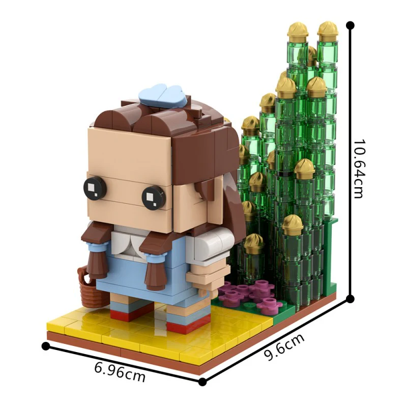 (Gobricks version) 291pcs MOC The Wizard of Oz - Dorothy Gale - Image 6