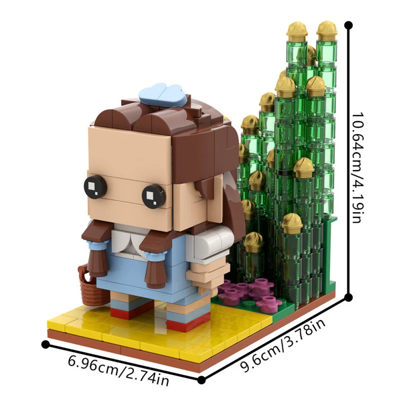 (Gobricks version) 291pcs MOC The Wizard of Oz - Dorothy Gale - Image 7